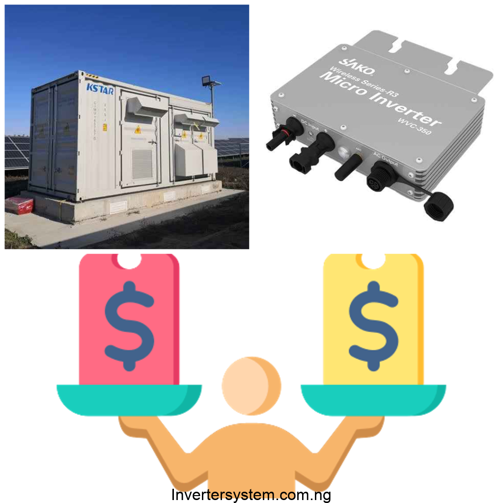 Central Inverter vs Microinverter Cost Comparison